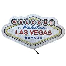 Luminária Decorativa de Parede "Welcome Las Vegas" D'Rossi