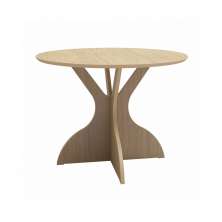 Mesa de Jantar Redonda Isabelle Carvalho 105 cm - D'Rossi