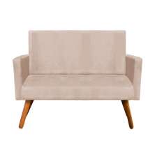 Namoradeira Nina Suede Pés Palito Castanho D'Rossi