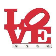 Porta Chaves Love D'Rossi