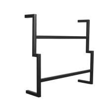 Porta Toalha de Rosto Industrial Metálico 35 cm - D'Rossi
