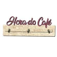 Porta Xicara de Café De Parede "Hora do Café" D'Rossi