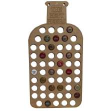 Quadro Decorativo Porta Tampinhas MDF Garrafa 25x50 - D'Rossi
