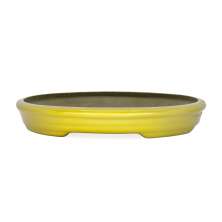 Vaso Bacia Decorativo Osaka Dourado P 7x46x35 cm - D'Rossi