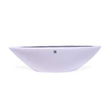 Vaso Decorativo Barca Branco 17x63x17cm - D'Rossi