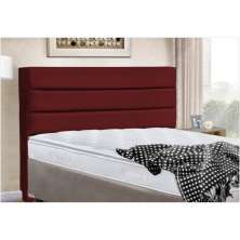 Cabeceira Cama Box King 190cm Turim Suede Vermelho - DS Estofados