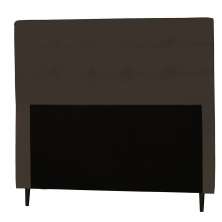 Cabeceira Casal Queen 160cm Para Cama Box Luna Napa Marrom - DS Estofados