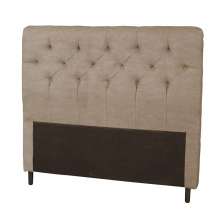Cabeceira Casal Queen 160cm Para Cama Box Ravena Suede Amassado Bege - DS Estofados