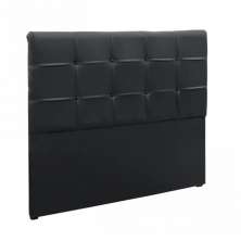 Cabeceira Painel De Casal 160cm Para Cama Box Clean Napa Preto - DS Estofados