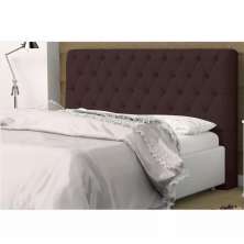 Cabeceira Solteiro 0,90cm Para Cama Box Lady Suede Marrom - DS Móveis