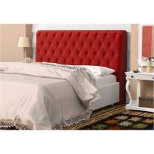 Cabeceira Solteiro 0,90cm Para Cama Box Lady Suede Vermelho - DS Móveis