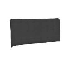 Painel Cabeceira De Casal 140cm Para Cama Box Toskana Suede Cinza - DS Estofados