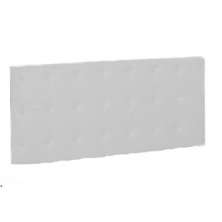Painel Cabeceira De Casal Queen 190cm Para Cama Box Toskana Napa Branco - DS Estofados