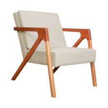 Poltrona Luxo Monalisa Suede Bege