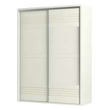 Guarda-Roupa Casal Caribe 2 Portas 2 Gavetas Off White 179 cm