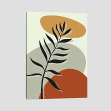 Quadro Abs Fl 1 Tela No Chassi 45X30Cm