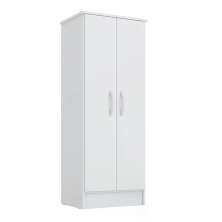 Armário Multiuso Viena 2 Portas Branco - Demóbile