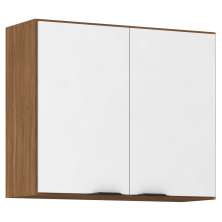 Armario Aereo 2 Portas 80cm 94241 Amendola Branco Demobile