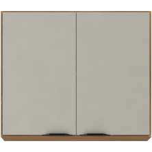 Armario Aereo 2 Portas 80cm 94241 Amendola Nude Prime Tx Demobile