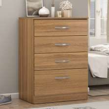 Cômoda Astral 4 Gavetas 62 cm - Comoda para Quarto - Demobile