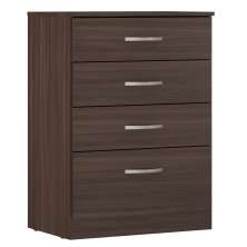 Cômoda para Quarto 4 Gavetas Estrela Café Touch