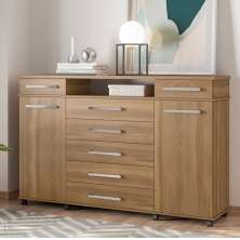 Comoda 7 Gavetas Texas Amendola