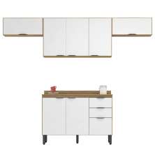 Cozinha Modulada 4 Peças FRCZ3 Amendola Branco Demobile