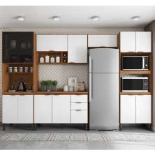 Cozinha Modulada 5 Peças FI0001 Amendola Branco Demobile