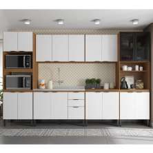 Cozinha Modulada 6 Peças FTM006 Amendola Branco Demobile