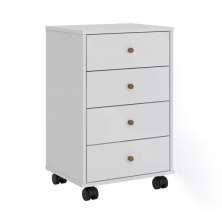Gaveteiro Office Presence Com Rodizios 29110 Branco Demobile