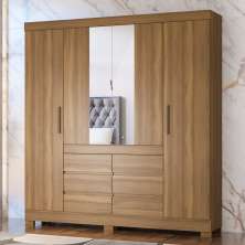 Guarda Roupa 4 Portas Reus Amendola