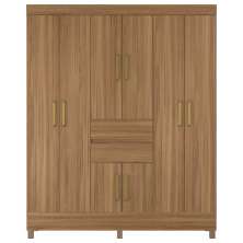 Guarda Roupa Casal 08 Portas 82060 Amendola Touch Demobile