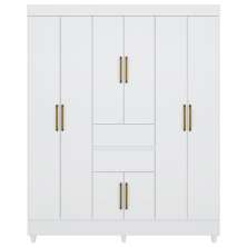 Guarda Roupa Casal 08 Portas 82060 Branco Demobile