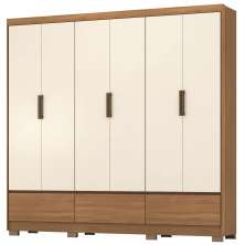 Guarda Roupa Casal 6 Portas 63330K Himalaia Amendola Off White Demobile