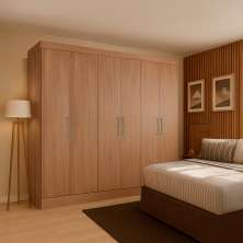 Guarda-Roupa Casal Marine 6 Portas 2 Gavetas Amendola