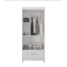Guarda Roupa Solteiro 3 Portas Prince 31060 Branco Demóbile