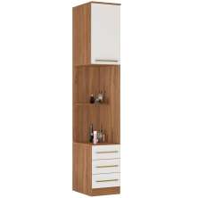 Guarda Roupa Mesa De Cabeceira 71180K Amendola Branco Demartez