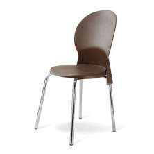 Cadeira Base Cromada Linha Polipropileno Milano