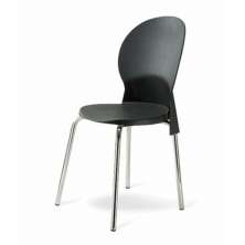 Cadeira Base Cromada Linha Polipropileno Milano
