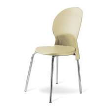 Cadeira Base Cromada Linha Polipropileno Milano