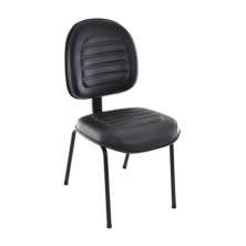 Cadeira Executiva Base Fixa Palito Linha Office Gomada