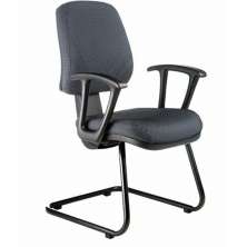 Cadeira Executiva Base Fixa em S Linha New Confort