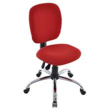 Cadeira Executiva com Back System Cromada Linha Lombar