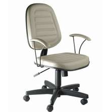 Cadeira Executiva com BraÃ§os Linha Office Siena