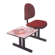 Cadeira Executiva e mesa para recepÃ§Ã£o Linha Office