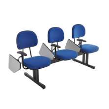 Cadeira Executiva em longarina com 3 lugares Linha Robust