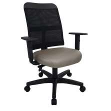 Cadeira Para Escritório E Home Office Linha Conti Cinza