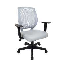 Cadeira Para Escritório E Home Office Linha Ricci Cinza