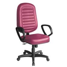 Cadeira Presidente para Escritório Linha Blenda Rosa