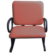 Cadeira de Escritório Linha Eames Suporta até 250kg Vermelho